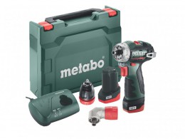 Metabo PowerMaxx BS BL Q Brushless Drill/Screwdriver 12V 2 x 2.0Ah Li-ion £109.95